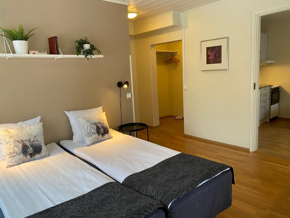 Hotel Aakenus Apartments 로바니에미 외부 사진